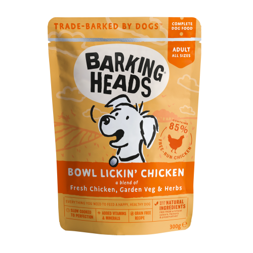 Barking Heads Bowl Lickin' Chicken 300g