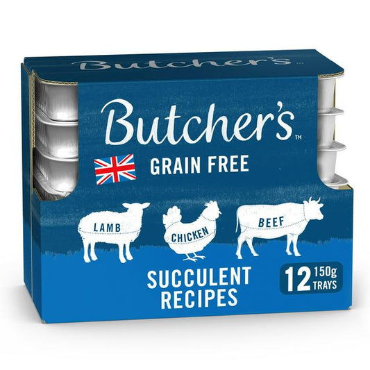 Butcher's Tray Succulent Meat - 12x150g