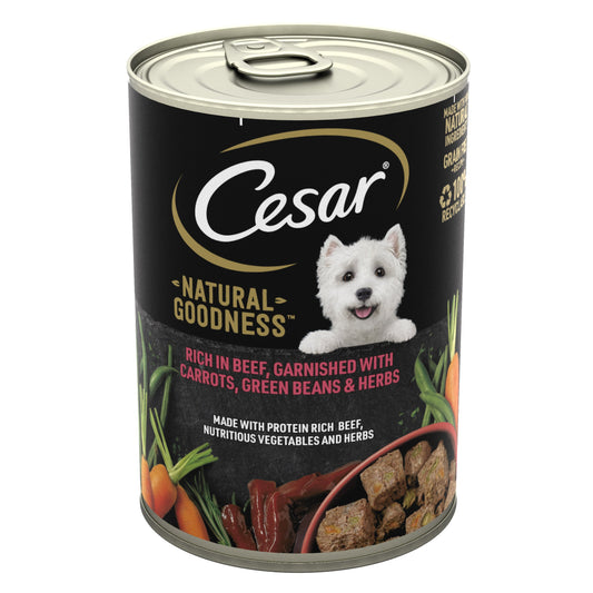 Cesar Natural Goodness Wet Dog Food - Beef in Loaf