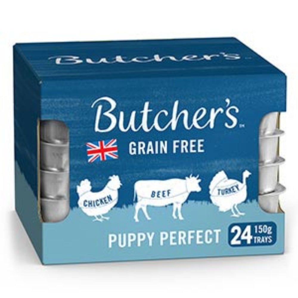 Butcher's Tray Puppy Perfect  - 24x150g