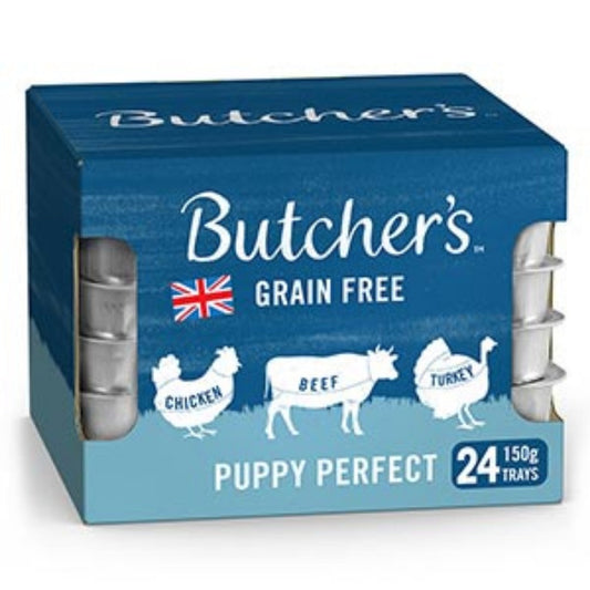 Butcher's Tray Puppy Perfect  - 24x150g