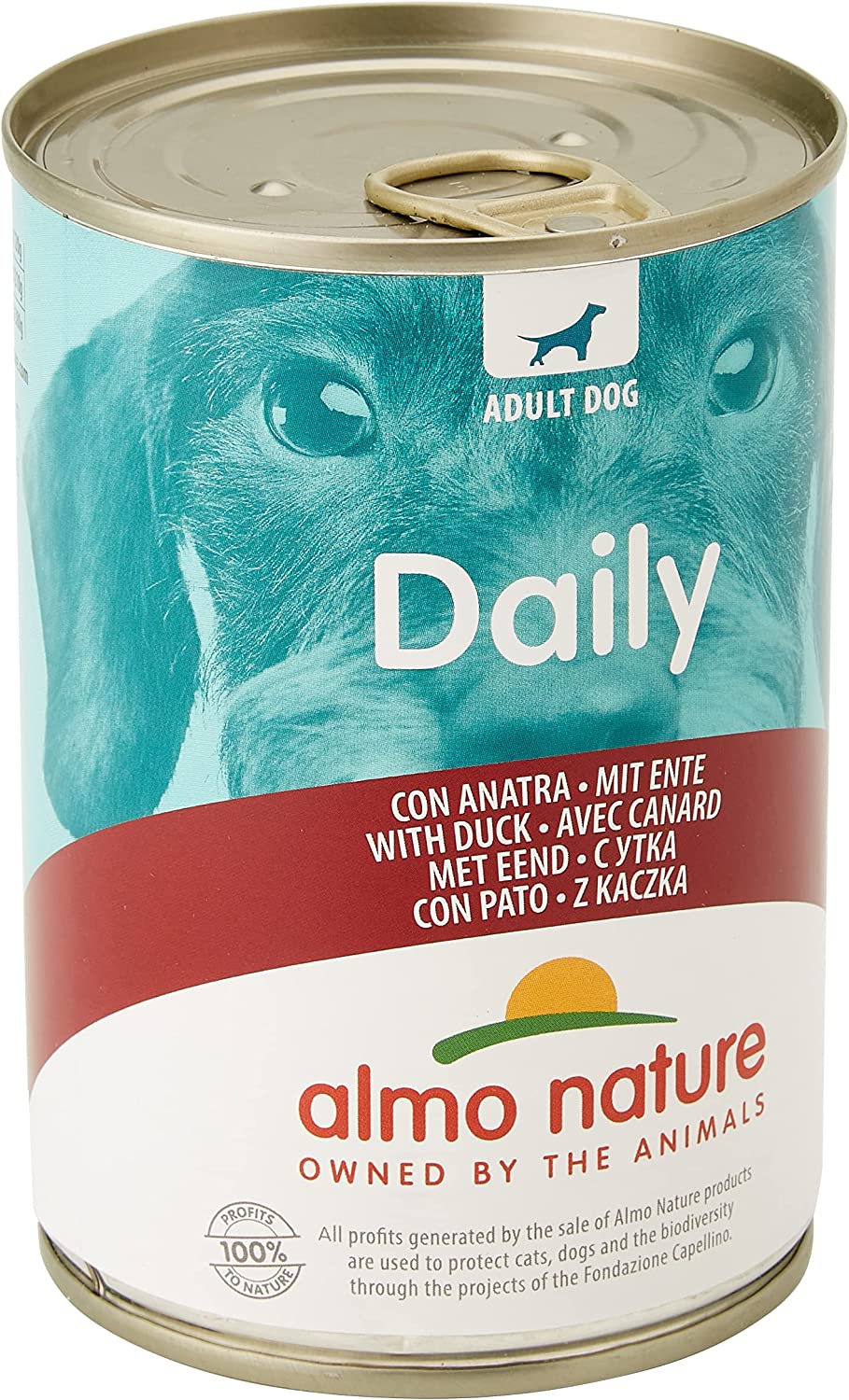 Almo Nature Daily Wet Dog Food - Duck - 400g