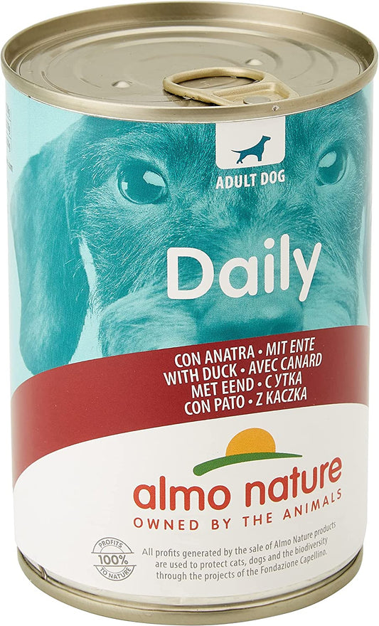 Almo Nature Daily Wet Dog Food - Duck - 400g